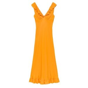 Doen Arleen Dress in Nasturtium Orange